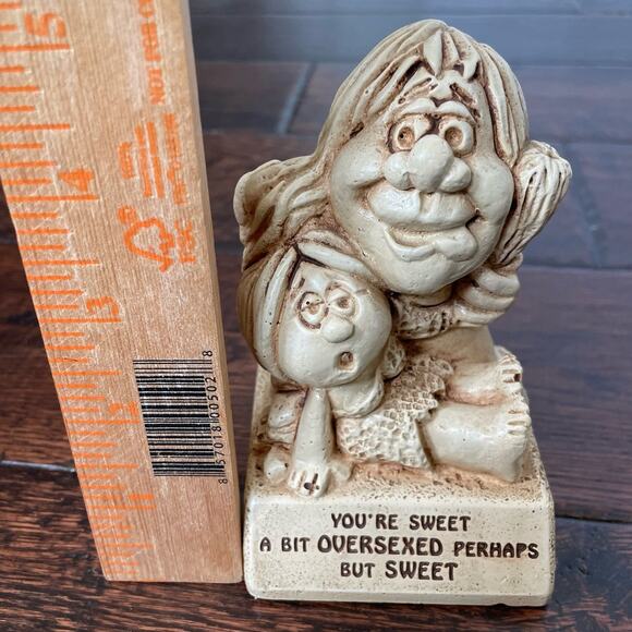Vintage 1970s Paula Figure Kitschy You’re Sweet Bit Oversexed Perhaps But Sweet - Picture 3 of 11